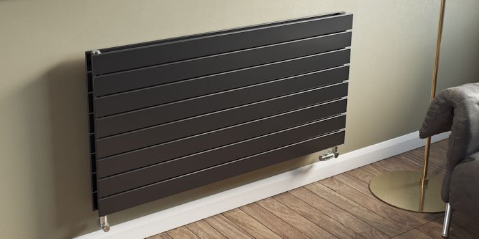 Mars Horizontal Anthracite Radiators Image