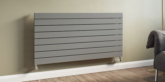 Mars Horizontal Silver Radiators Image