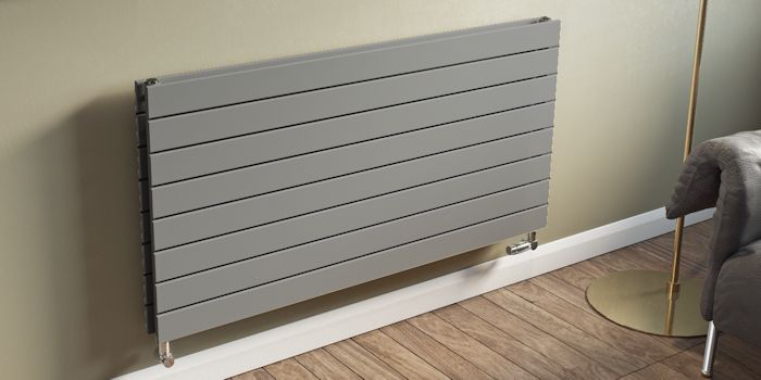 Mars Horizontal Silver Radiators Image