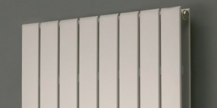 Mars Duo Vertical White Radiators Image