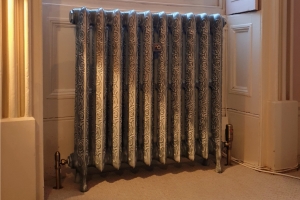 Cast Iron Radiator - Antiqued Highlight Finish