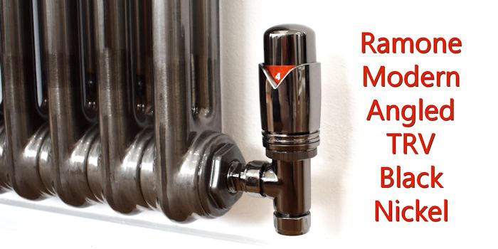 Angled Radiator Valves in the widest range of colours and finishes.