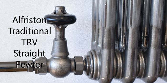Pewter Radiator Valves Image