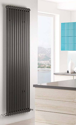 vertical anthracite radiator