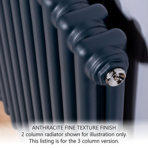 DQ-MD3-CU03 - DQ Modus Colour Choice 3 Column Horizontal Radiator H400mm x W162mm