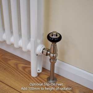 TE2-W-CU02 - Next Day Infinity White 2 Column Radiator 26 Sections H600mm X W1220mm