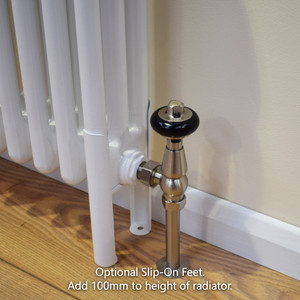 TE3-W-CU02 - Next Day Infinity White 3 Column Radiator 6 Sections H1800mm X W300mm