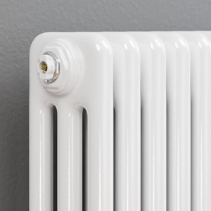 ND-NF3-W-CU00 - Next Day Infinity White 3 Column Radiator 6 Sections H1800mm X W300mm
