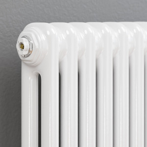 ND-NF2-W-CU00 - Next Day Infinity White 2 Column Radiator 6 Sections H1800mm X W300mm