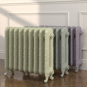 CI-BO590-FB-032-COOKING-APPLE-025-PIGEON-271-BRASSICA-LS00 - Boleyn 2 Column Cast Iron Radiator H590mm x W249mm