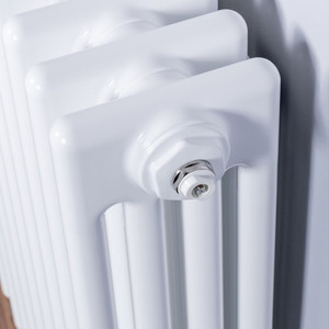 DQ-MD4E-600-W-CU00 - DQ Modus Electric 4 Column Horizontal Radiator H600mm x W692mm