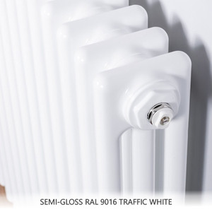 DQ-MD3E-600-C-CU04 - DQ Modus Electric 3 Column Horizontal Radiator H600mm x W692mm Colour