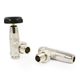T-MAN-066-AG-N-ALT00 - Buckland Traditional Manual Angled Nickel Radiator Valves