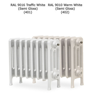 CI-CLA353-01-02 - Classic 4 Column Cast Iron Radiator H353mm x W174mm