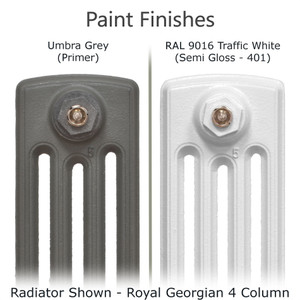 CI-RG-2-PAINT-PR-01 - Royal Georgian 2 Column Cast Iron Radiator H640mm x W206mm