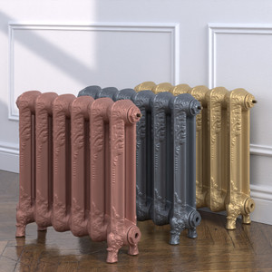 CI-WN-540-MET-COPPER-NAT-CAST-MET-GOLD-02-ALT00 - Winchester 2 Column Cast Iron Radiator H540mm x W313mm