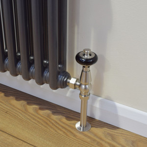 TE2-A-CU01 - Trade Essentials Metallic Anthracite 2 Column Horizontal Radiator H500 x W622