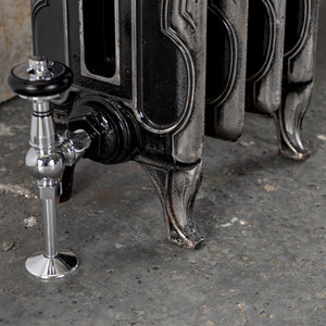 AR-RN869-2-CU01 - Arroll Art Deco 2 Column Cast Iron Radiator H869mm x W289mm