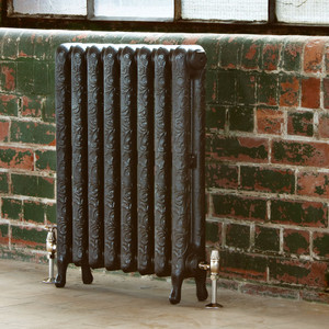 AR-RA750F-2-LS00 - Arroll Art Nouveau 2 Column Cast Iron Radiator H754mm X W754mm