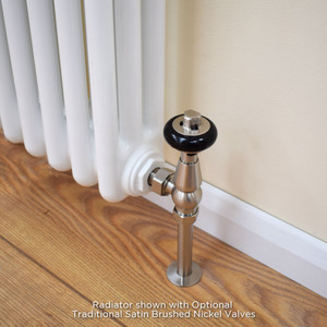 CT3-W-CU01 - Classic White 3 Column Vertical Radiator H1800 x W339