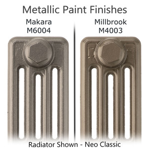 AR-METALLIC-01 - Arroll Cherub 1 Column Cast Iron Radiator H798mm X W2634mm