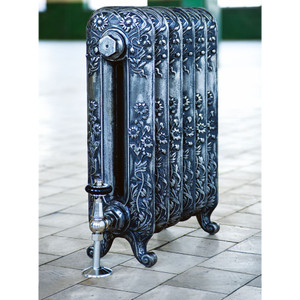 AR-PRC590-2-LS01 - Arroll Daisy 2 Column Cast Iron Radiator H597mm x W1139mm