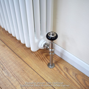 CT4-W-CU01 - Classic White 4 Column Radiator H750 x W519