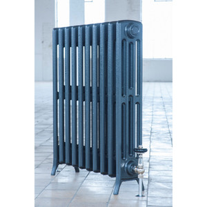 AR-RE655-4-LS01 - Arroll Edwardian 4 Column Cast Iron Radiator H660mm x W1894mm