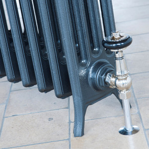 AR-RE762-4-CU01 - Arroll Edwardian 4 Column Cast Iron Radiator H762mm x W454mm