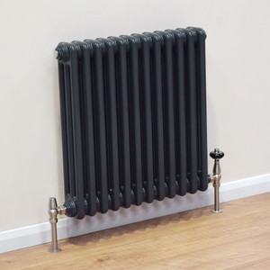 CT3-A-LS00 - Classic Anthracite 3 Column Radiator H500 X W260