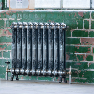 AR-RPRF660-2-LS03 - Arroll Rococo 2 Column Cast Iron Radiator H664mm x W259mm