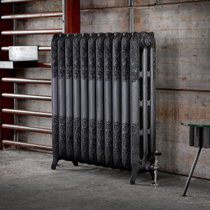 AR-PRB970-3-LS00 - Arroll Rococo 3 Column Cast Iron Radiator H960mm x W3037mm