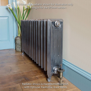 CA-CH975-LS00 - Carron Churchill 1 Column Cast Iron Radiator H975mm x W3234mm