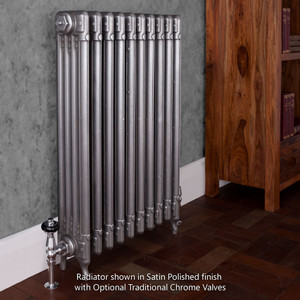 CA-DE795-LS00 - Carron Deco 1 Column Cast Iron Radiator H795mm x W1542mm