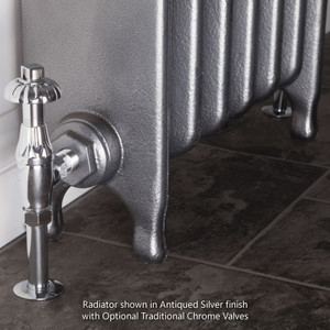 CA-ET620-CU00 - Carron Eton 1 Column Cast Iron Radiator H620mm x W232mm