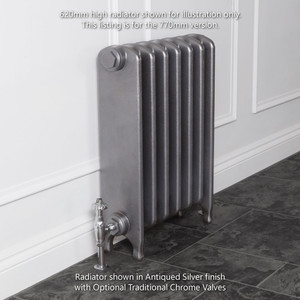CA-ET770-LS01 - Carron Eton 1 Column Cast Iron Radiator H770mm x W232mm