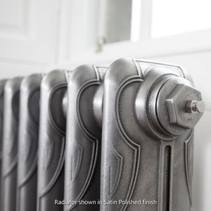 CA-LI645-CU00 - Carron Liberty 1 Column Cast Iron Radiator H645mm x W277mm