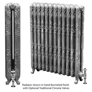 CA-OR980-ALT00 - Carron Orleans 2 Column Cast Iron Radiator H980mm x W359mm