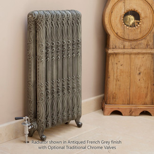 CA-OR980-LS00 - Carron Orleans 2 Column Cast Iron Radiator H980mm x W554mm