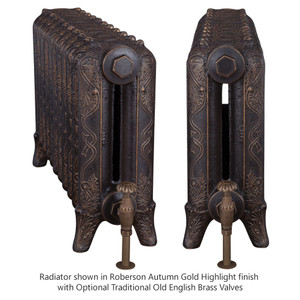 CA-RB500-ALT02 - Carron Ribbon 2 Column Cast Iron Radiator H500mm x W2446mm