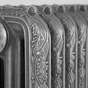 CA-RB810-CU01 - Carron Ribbon 4 Column Cast Iron Radiator H810mm x W1951mm