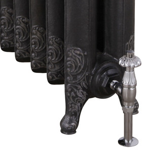 CA-R2560-CU01 - Carron Rococo 2 Column Cast Iron Radiator H560mm x W1129mm