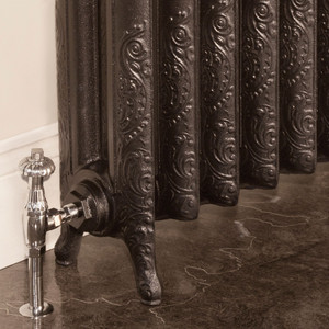 CA-R2960-CU01 - Carron Rococo 2 Column Cast Iron Radiator H960mm x W399mm