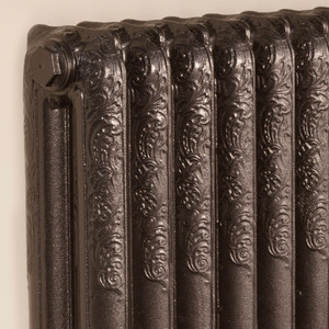 CA-R2960-CU00 - Carron Rococo 2 Column Cast Iron Radiator H960mm x W472mm