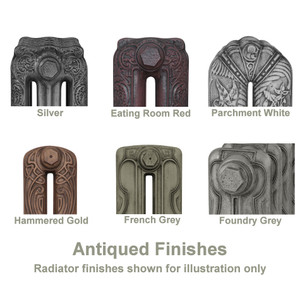 CA-ANTIQUE - Carron Tuscany 2 Column Cast Iron Radiators H765mm X W3114mm