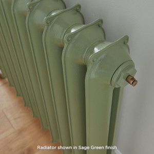 PA-SLO-750-CU00 - Paladin Sloane 2 Column Cast Iron Radiator H750mm x W264mm