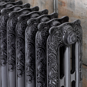 AR-PRB765-CU00 - Arroll Rococo 3 Column Cast Iron Radiator H765mm x W2839mm