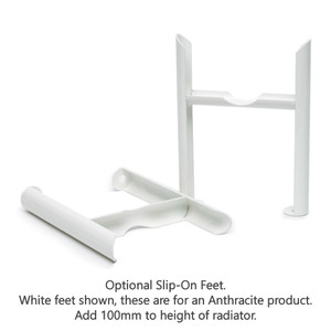 DQ-MDE-A-SF - DQ Modus Electric 3 Column Horizontal Radiator H600mm x W692mm Anthracite