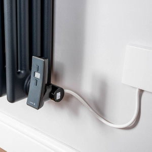 DQ-MD4E-600-A-LS01 - DQ Modus Electric 4 Column Horizontal Radiator H600mm x W692mm Anthracite