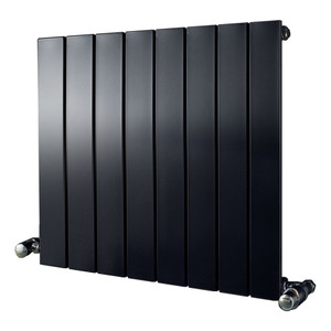 EU-EMAV-600-A - Eucotherm Mars Vertical Flat Panel Anthracite Radiator H600mm X W445mm